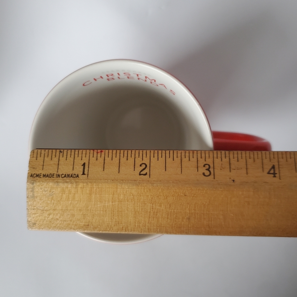 Starbucks 30th Anniversary 2014 Christmas Blend Red Coffee Mug 12 fl oz - Picture 8 of 8